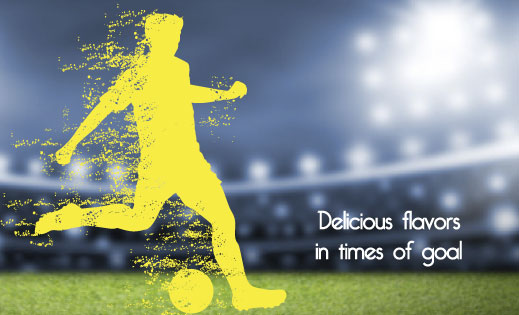 Delicious flavors in times of goal