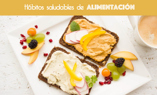Hábitos saludables alimentación